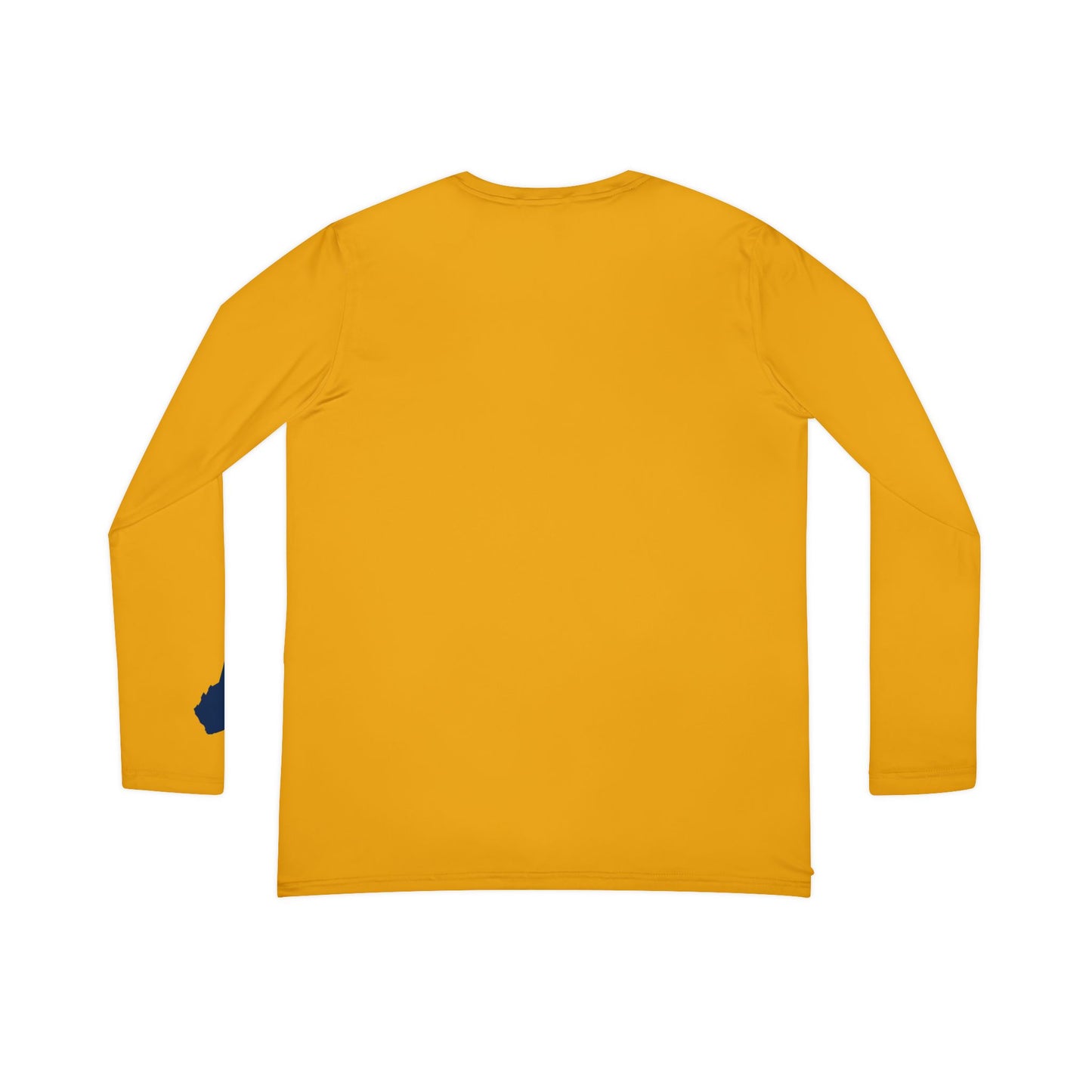 WV Women's Long Sleeve V-Neck Shirt, Gold