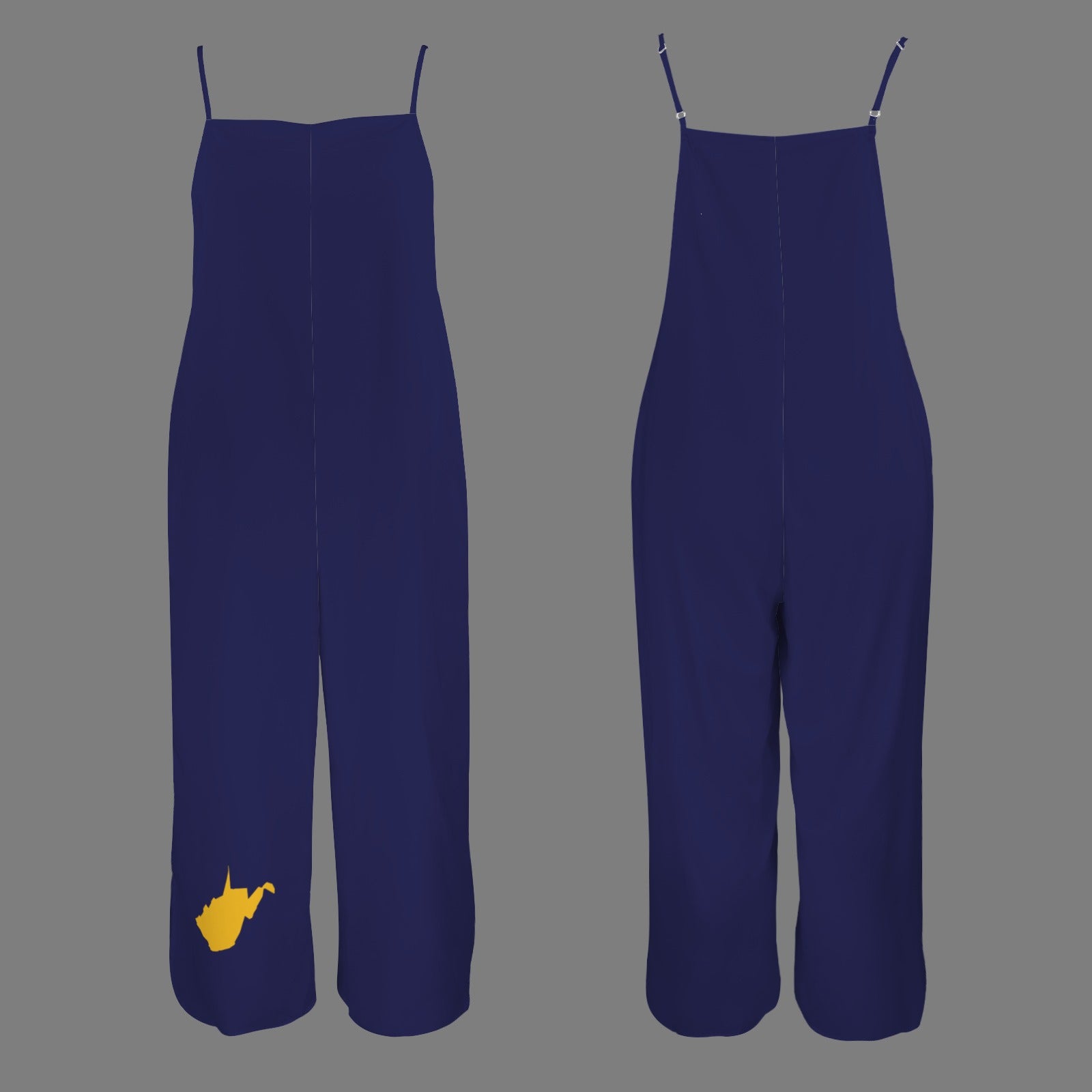 WV Wide Leg Jumpsuit, Blue