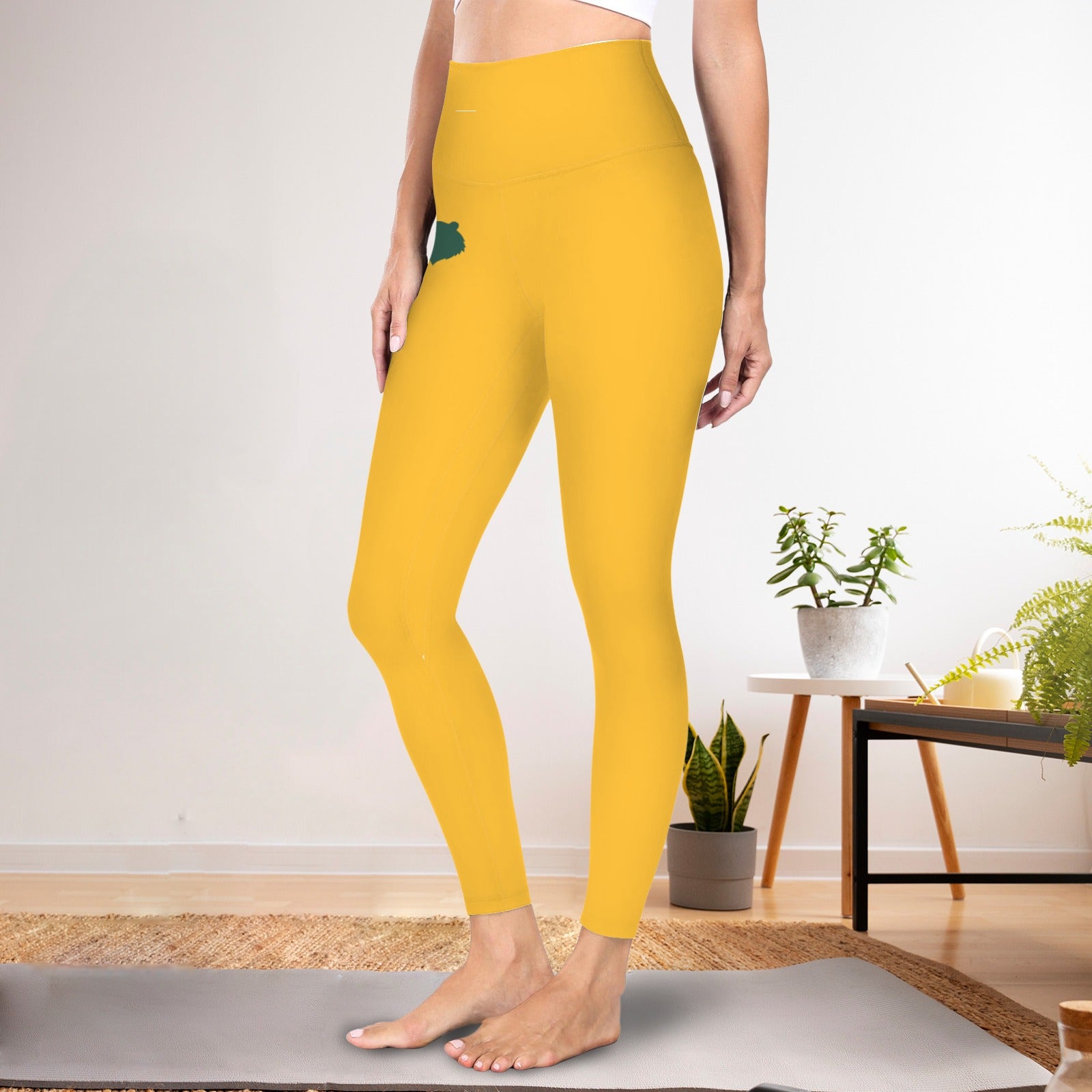 Gold Bear Active Leggings