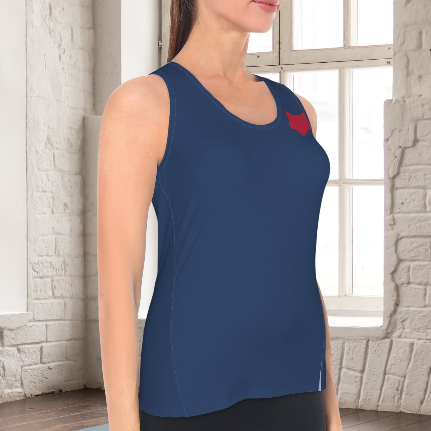 Blue Wildcat Racerback Sports Top