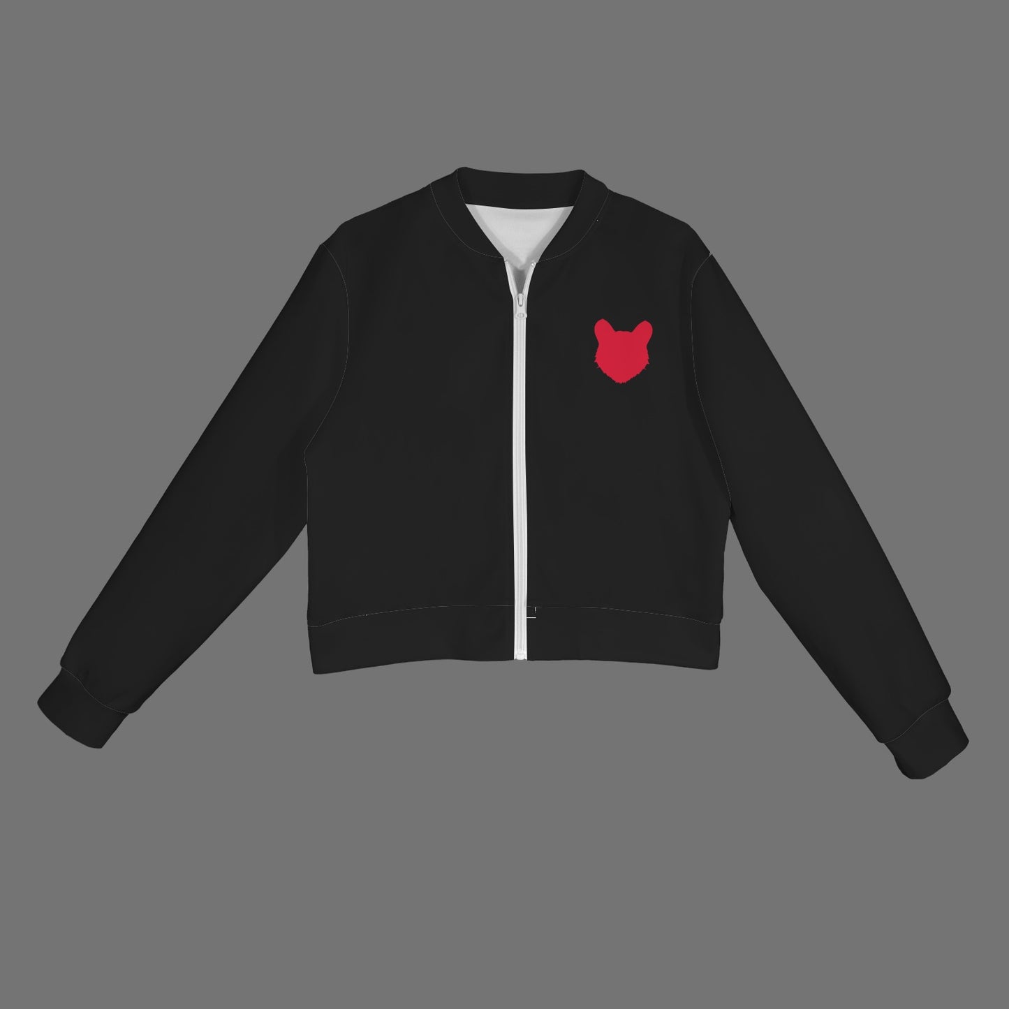 Black Bearcat Bomber Jacket