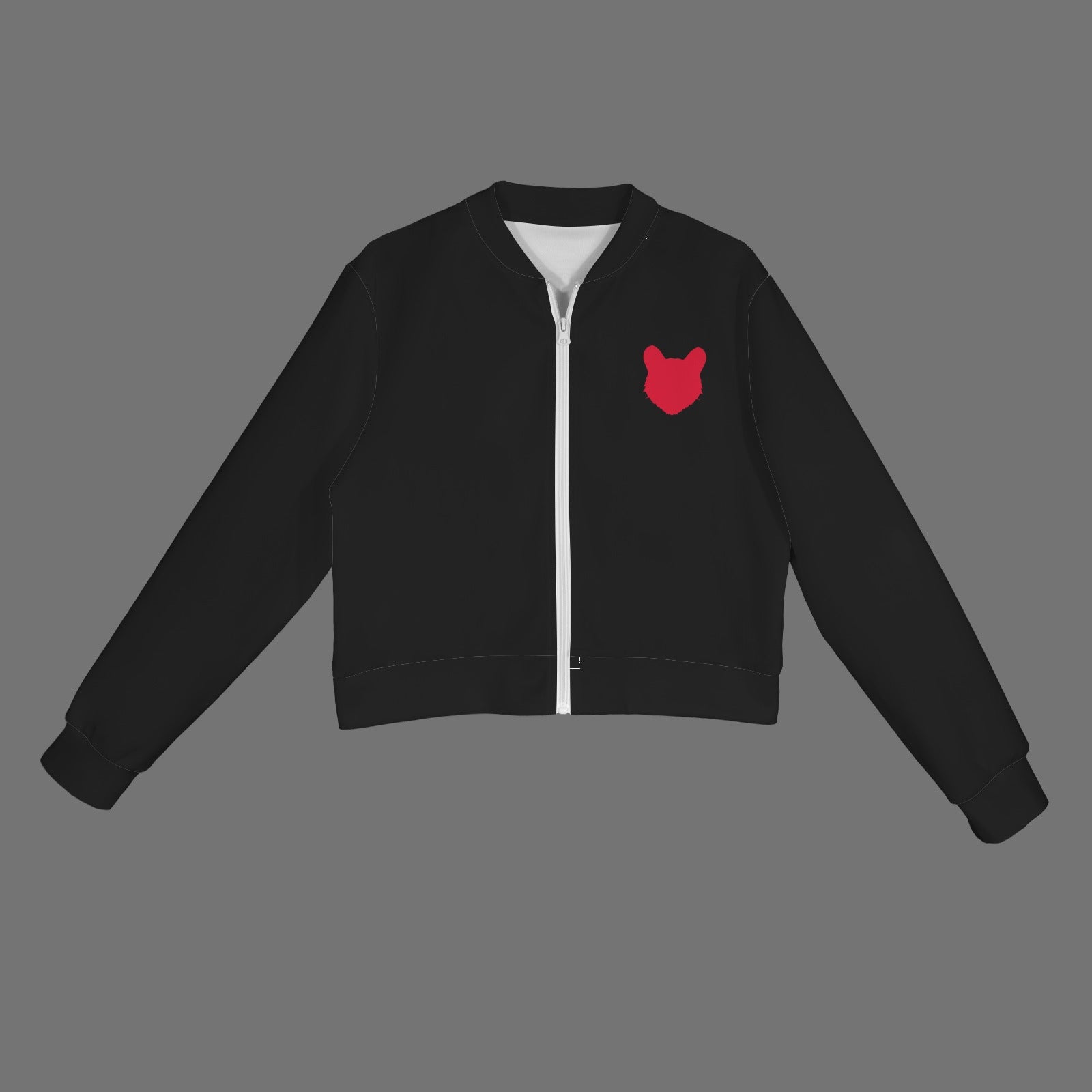 Black Bearcat Bomber Jacket