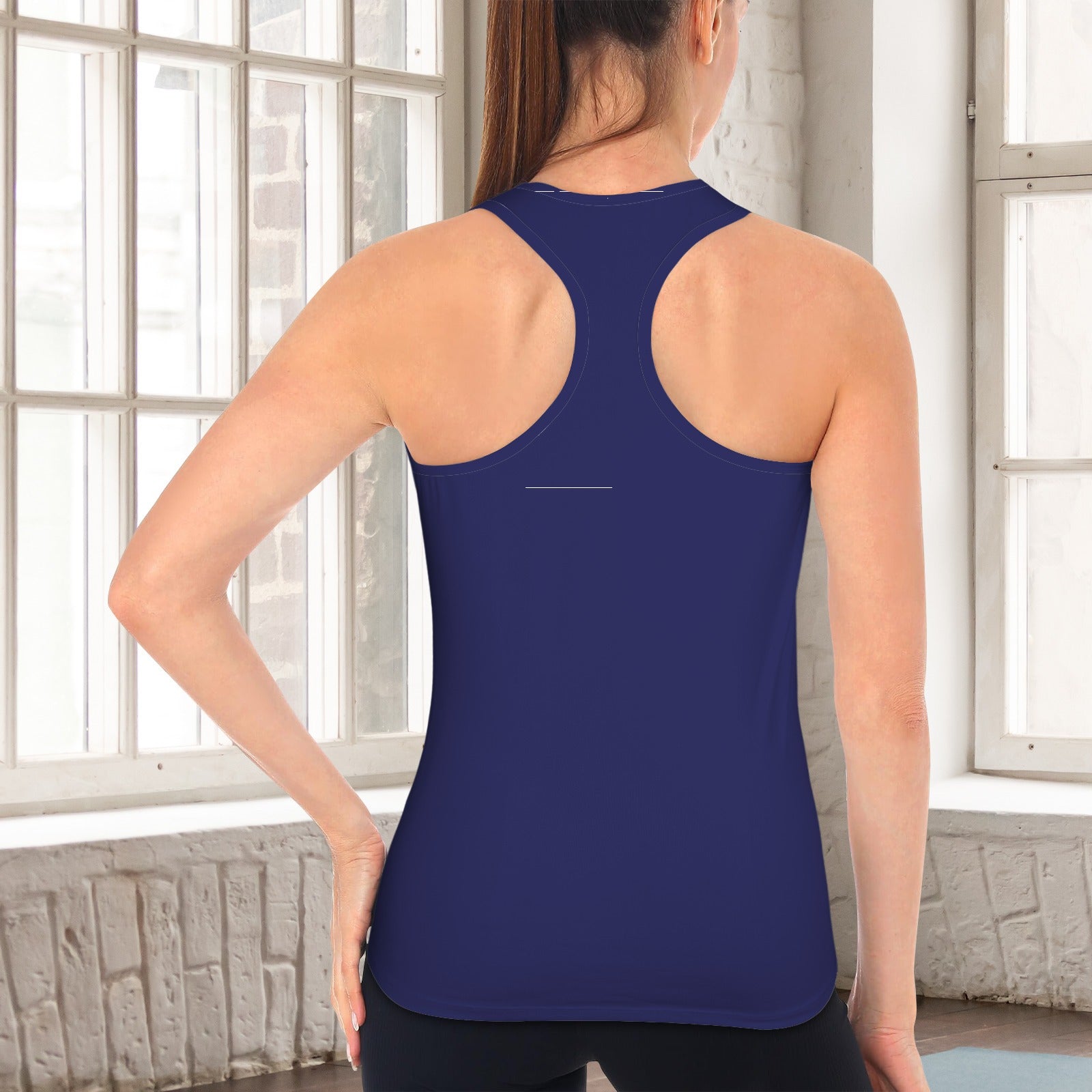 Blue WV Racerback Sports Top