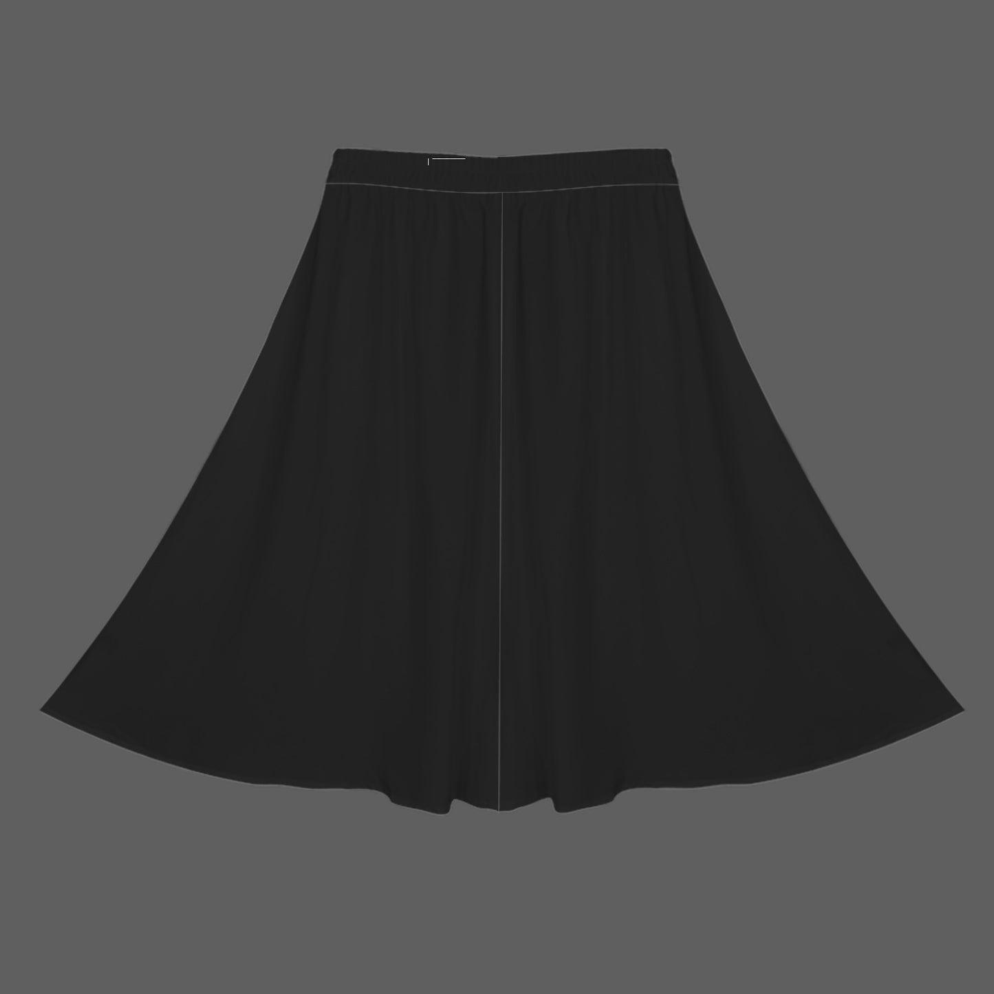 Cowgirl Maxi Skirt, Black