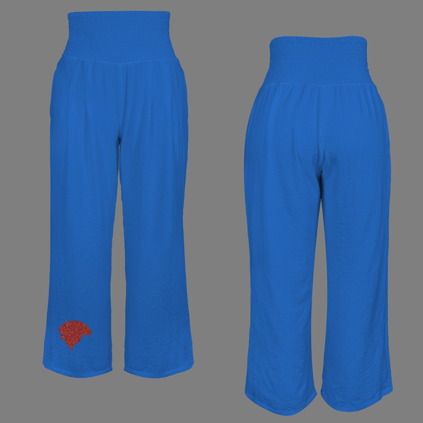 Glitter Jayhawk Pants, Blue