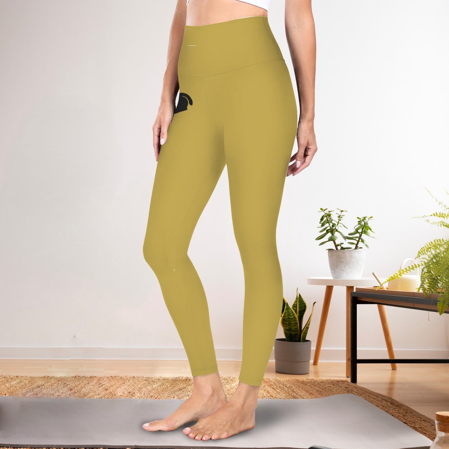 Gold Knight Active Leggings