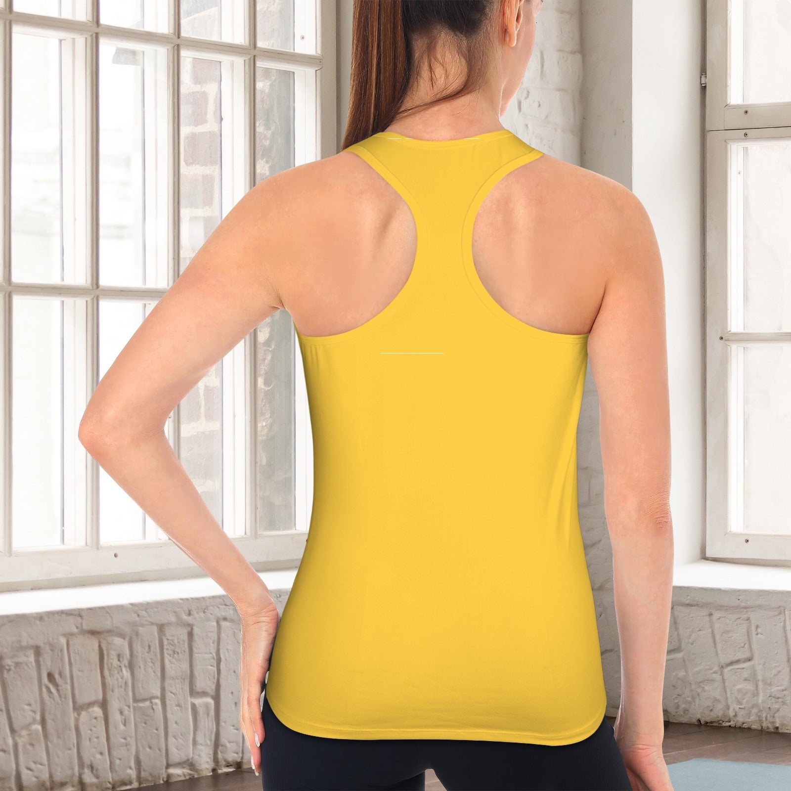 Gold Trident Racerback Sports Top