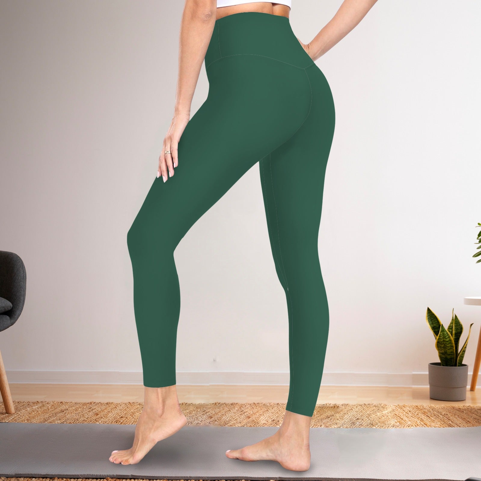 Green Bear Active Leggings