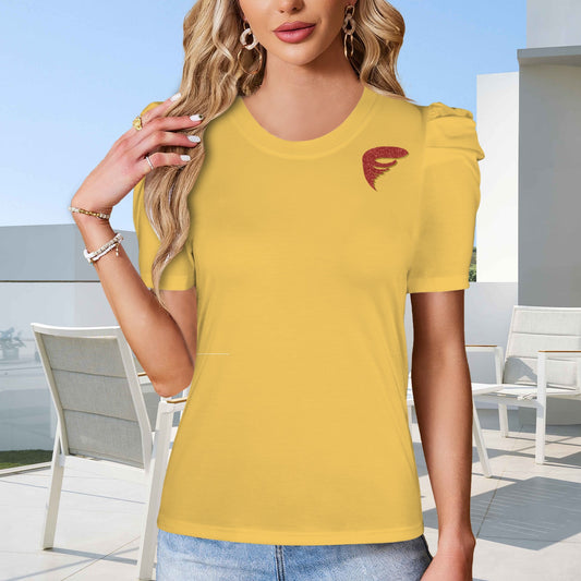 Glitter Cyclone Top, Gold