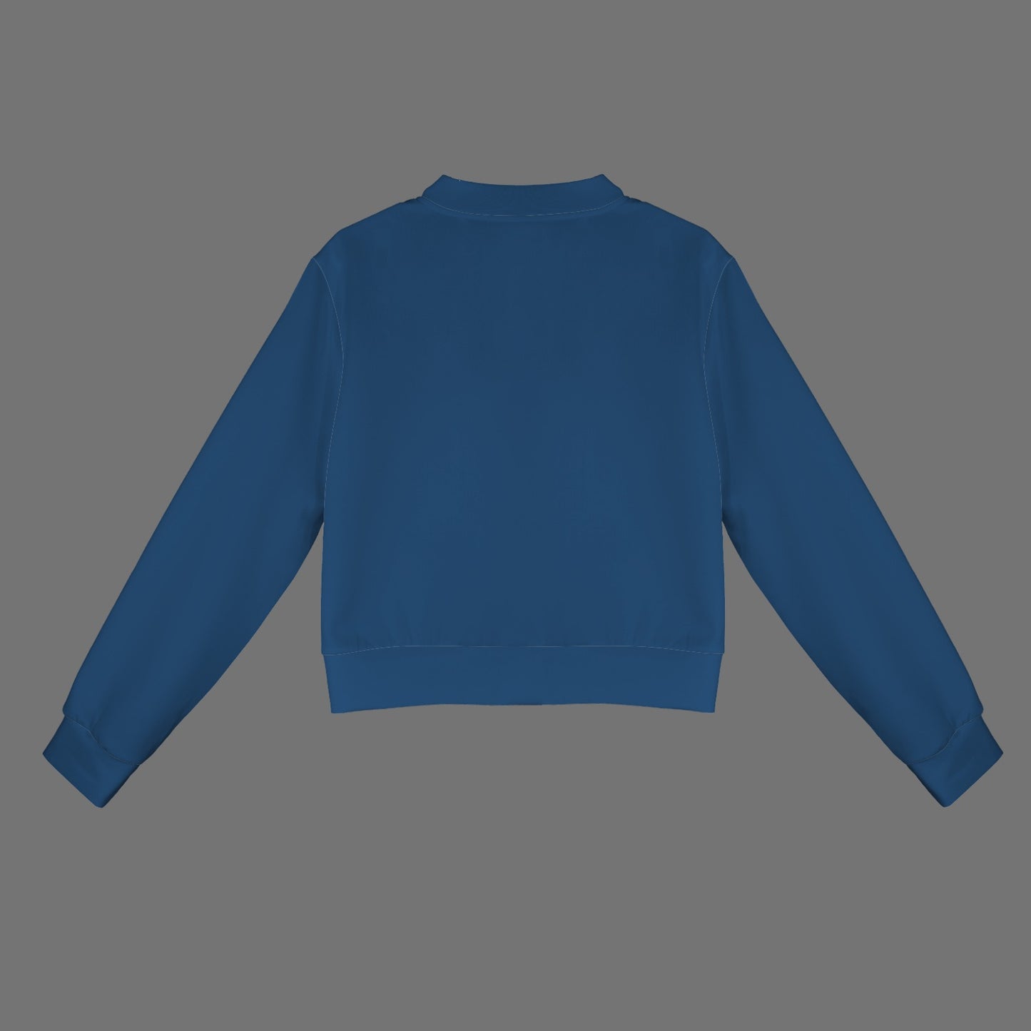 Blue Cougar Bomber Jacket