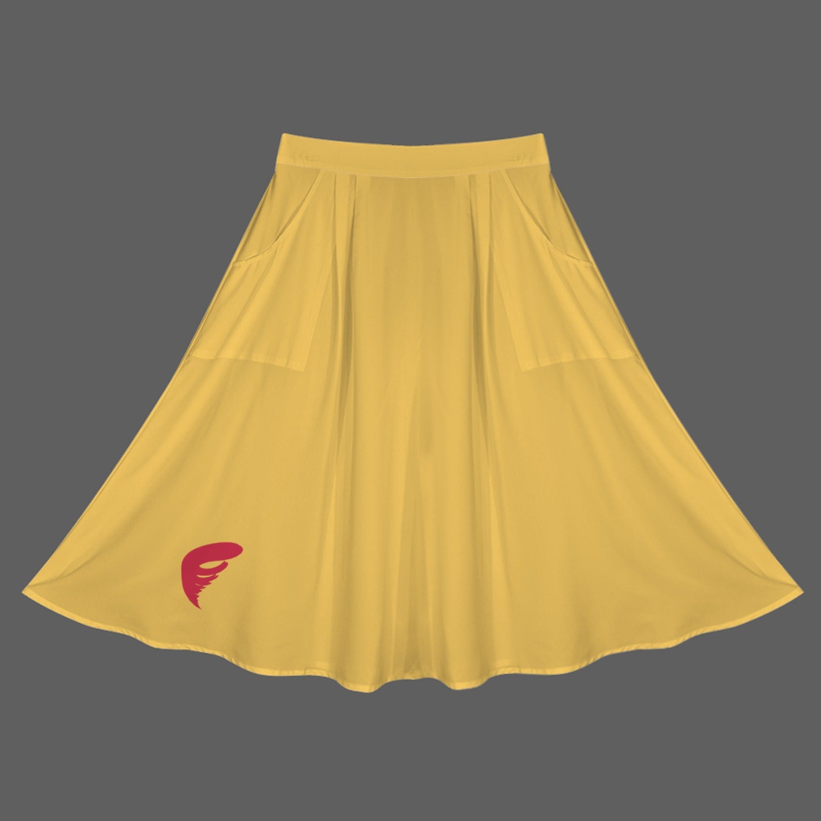 Cyclone Maxi Skirt, Gold