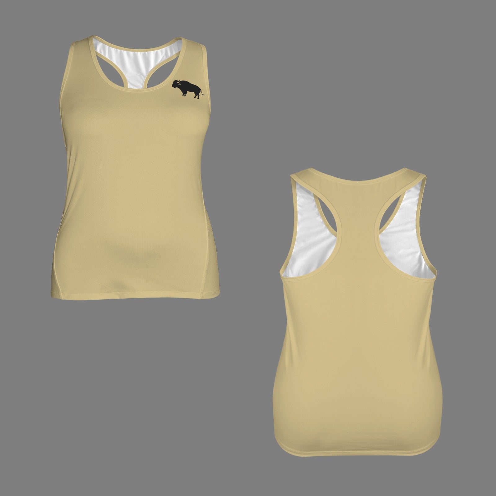 Gold Buffalo Racerback Sports Top