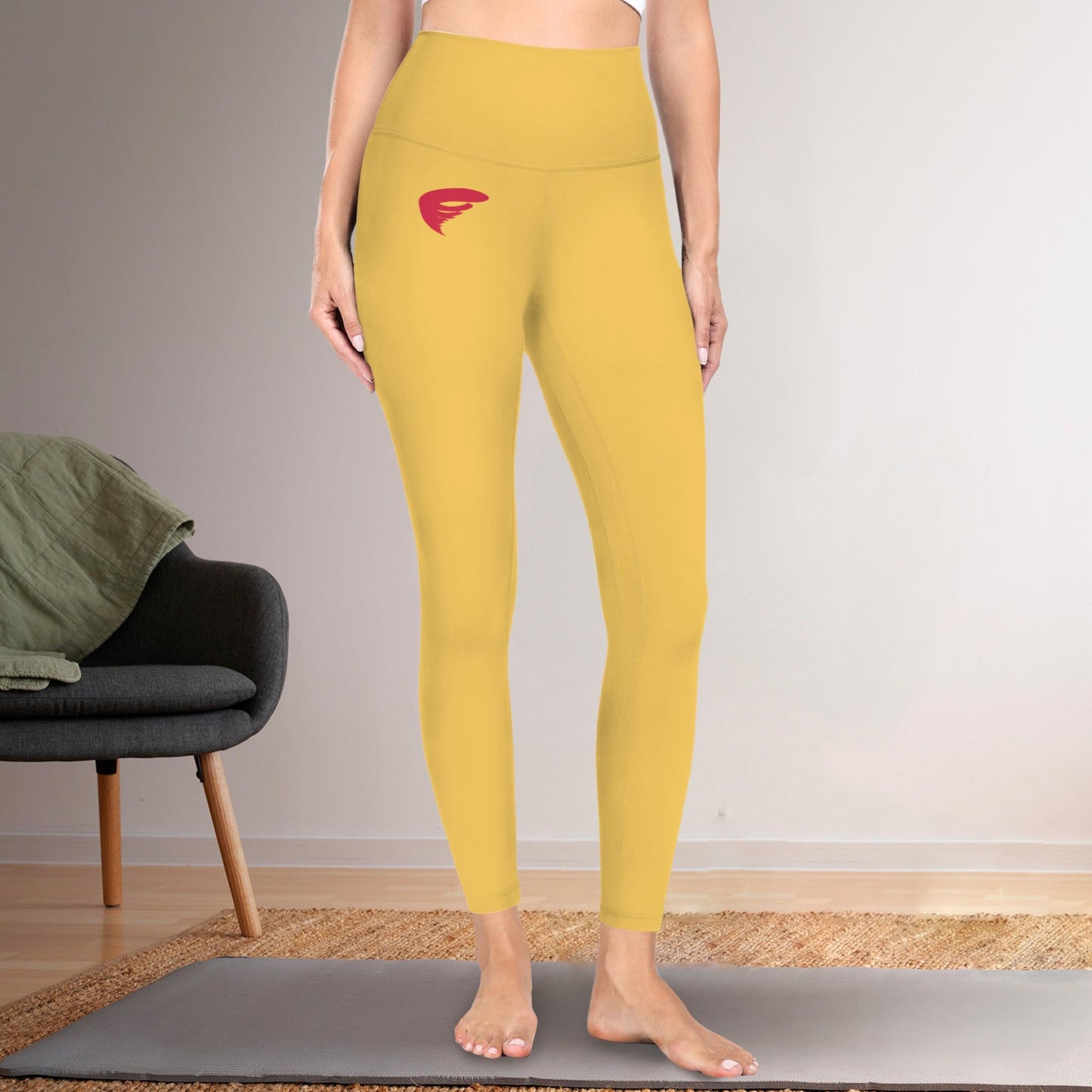 Gold Cyclone Active Leggings