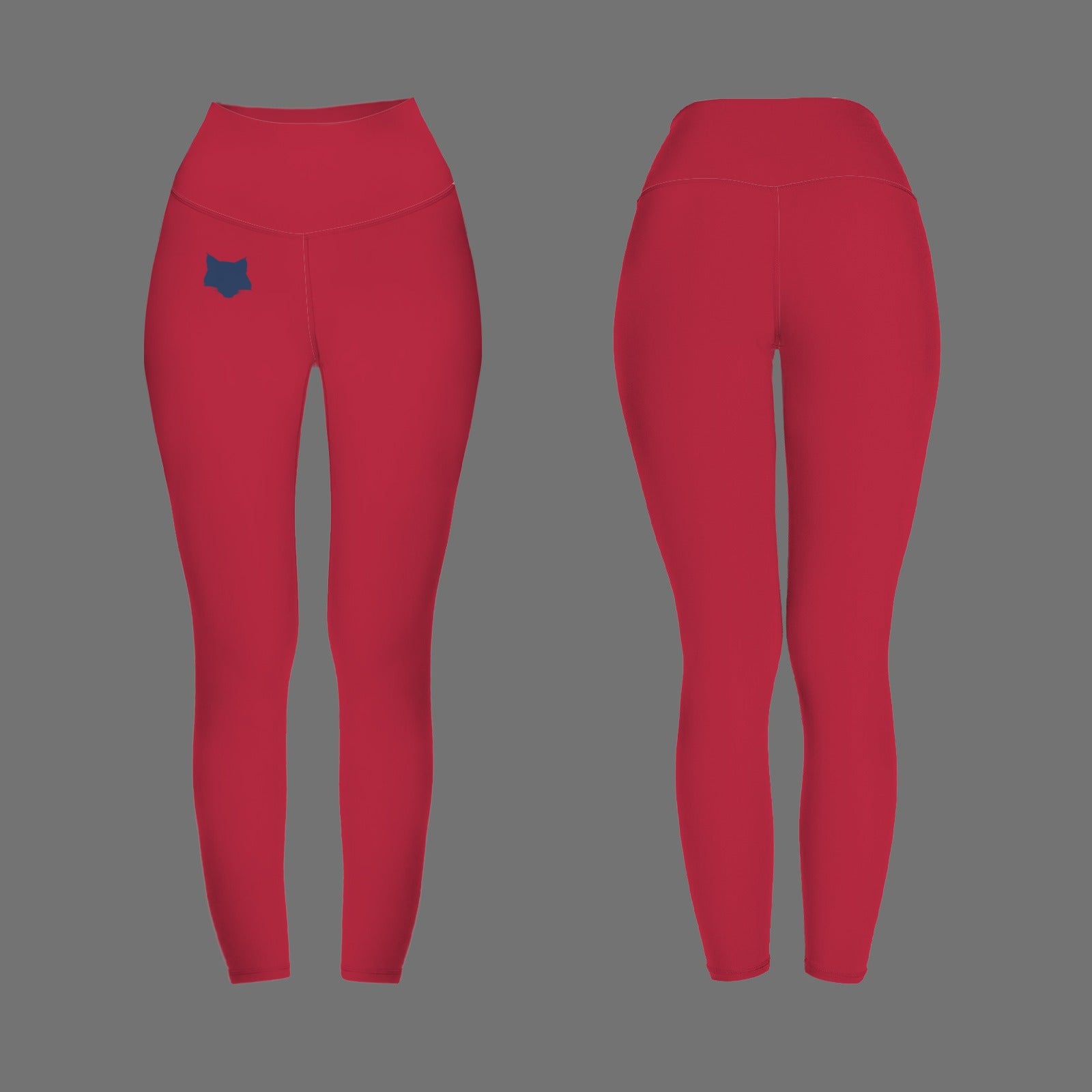 Red Wildcat Active Leggings
