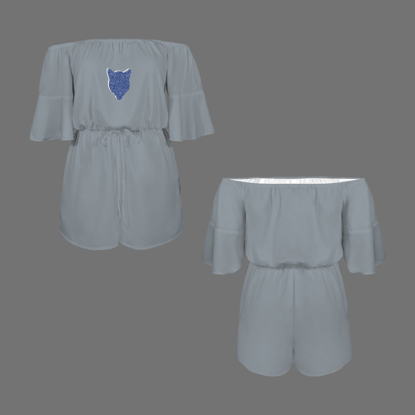Provo Glitter Cougar Romper