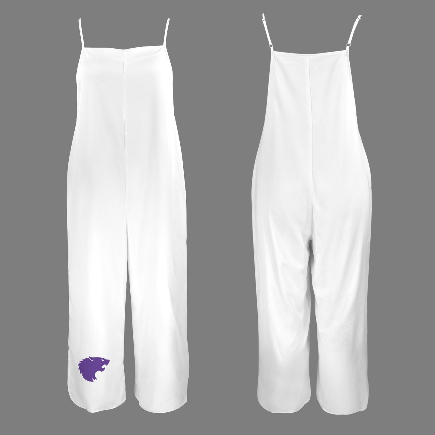 Wildcat Wide Leg Jumpsuit, White