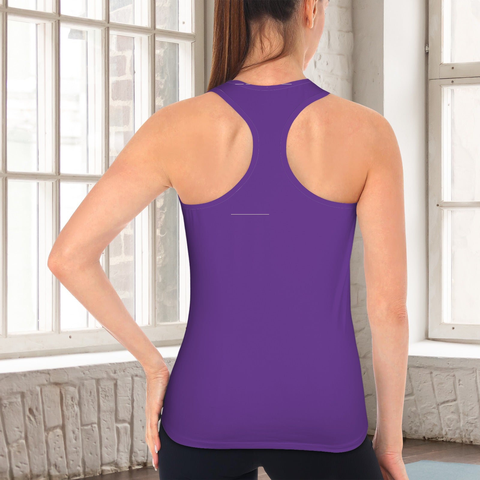 Purple Horned Frog Racerback Top