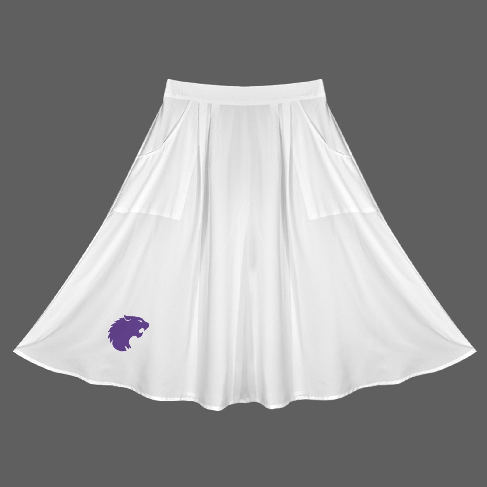 Wildcat Maxi Skirt, White