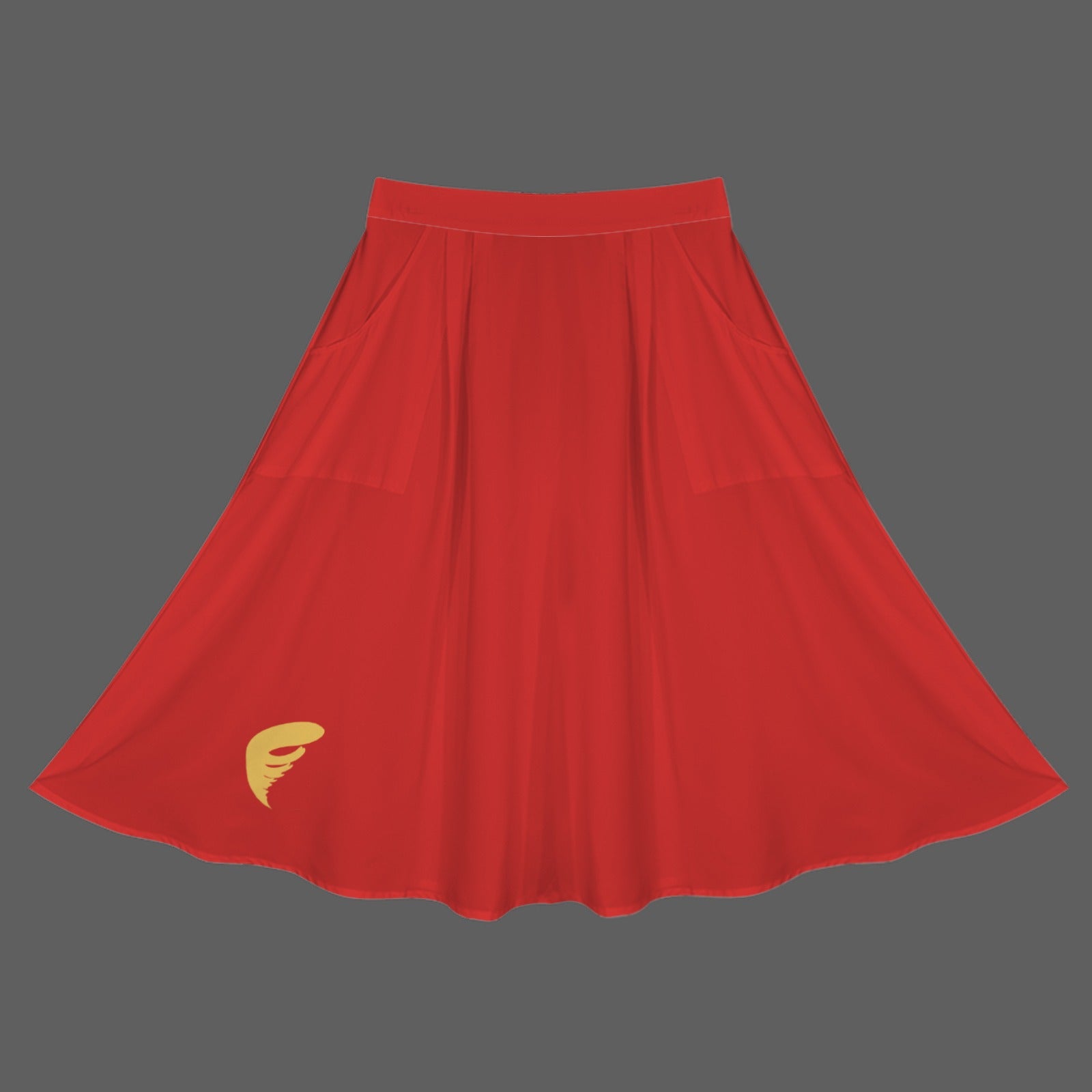 Cyclone Maxi Skirt, Cardinal