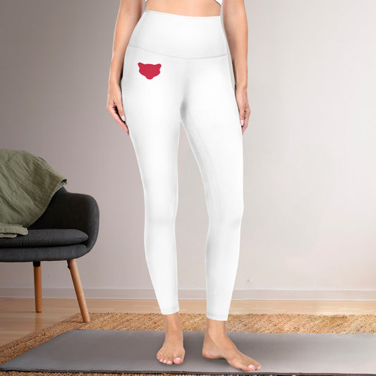 White Cougar Active Leggings