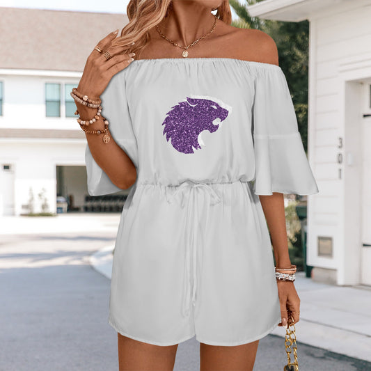 Manhattan Wildcat Glitter Romper