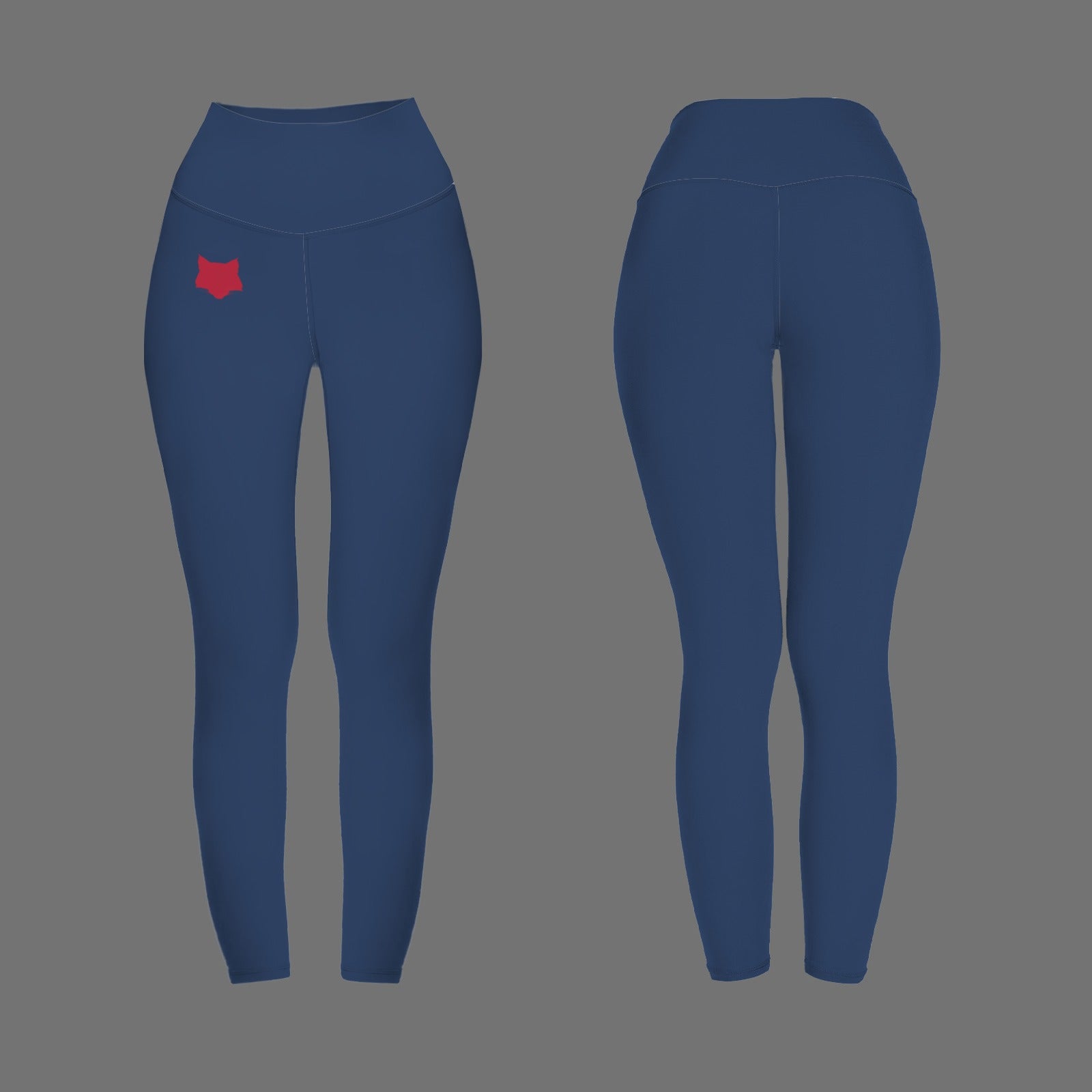 Blue Wildcat Active Leggings