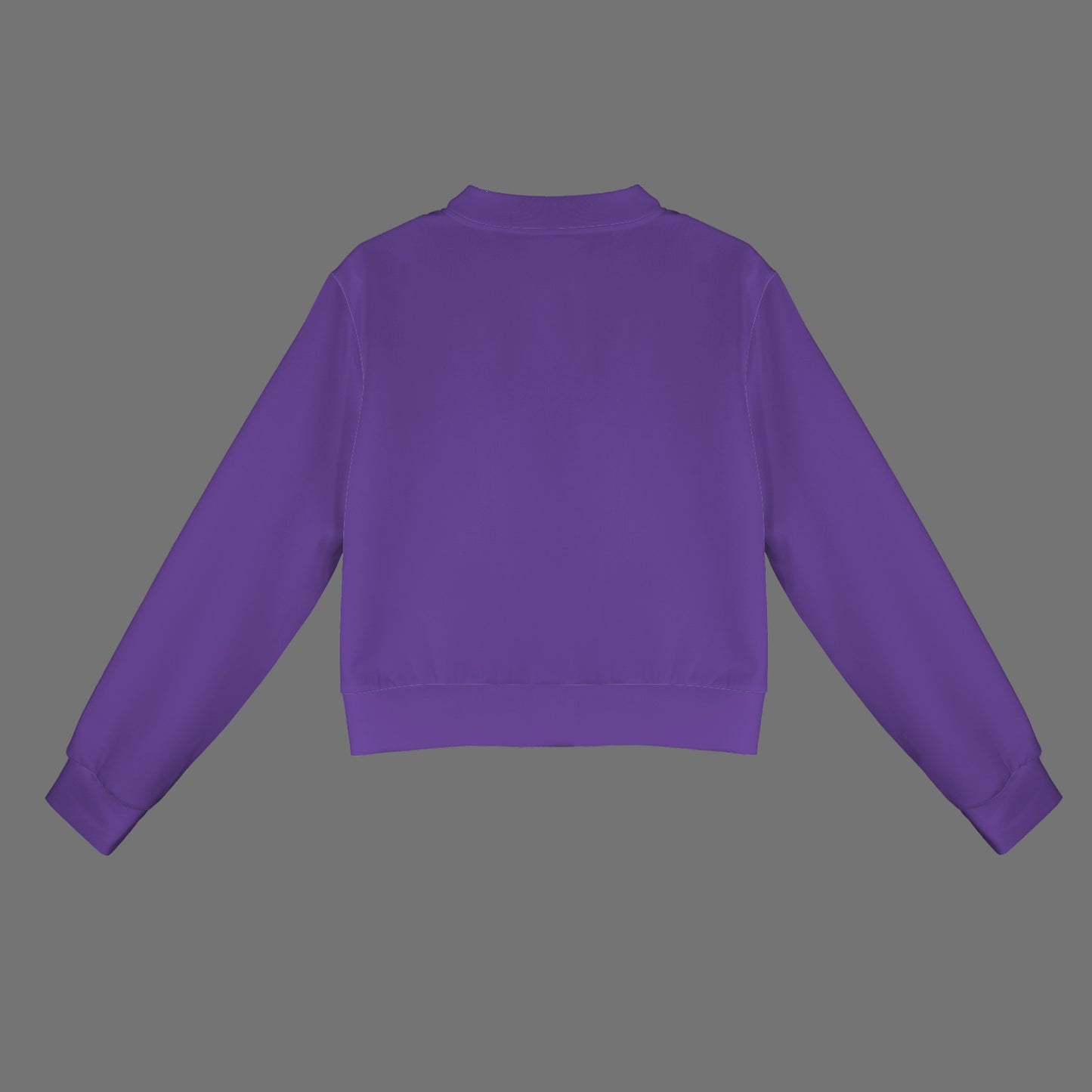 Purple Wildcat Bomber Jacket